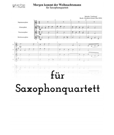 Morgen kommt der Weihnachtsmann