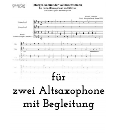 Morgen kommt der Weihnachtsmann