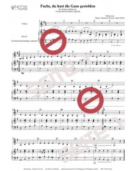 Fuchs, du hast die Gans gestohlen