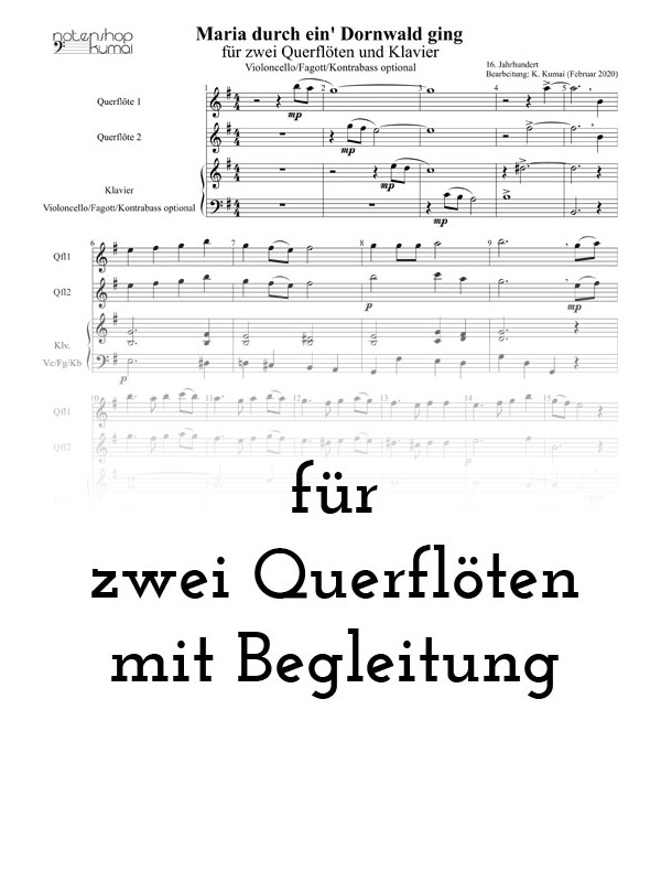 Maria durch ein' Dornwald ging