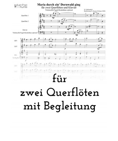 Maria durch ein' Dornwald ging