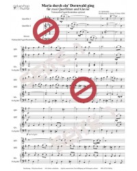 Maria durch ein' Dornwald ging