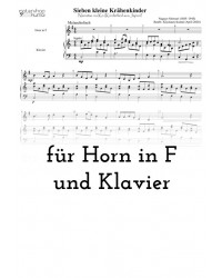 Sieben kleine Krähenkinder...