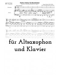 Sieben kleine Krähenkinder...