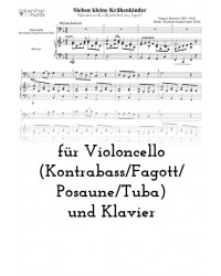 Sieben kleine Krähenkinder...