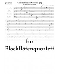 Maria durch ein' Dornwald ging