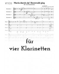 Maria durch ein' Dornwald ging