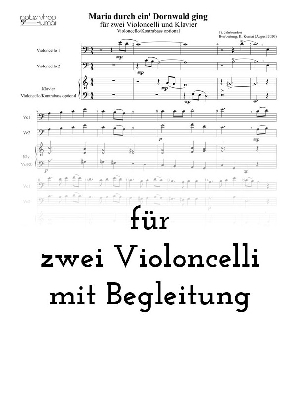 Maria durch ein' Dornwald ging