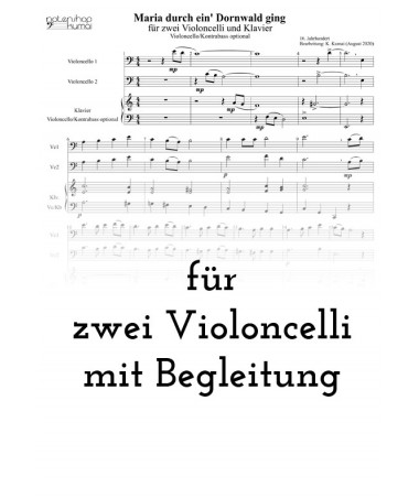 Maria durch ein' Dornwald ging