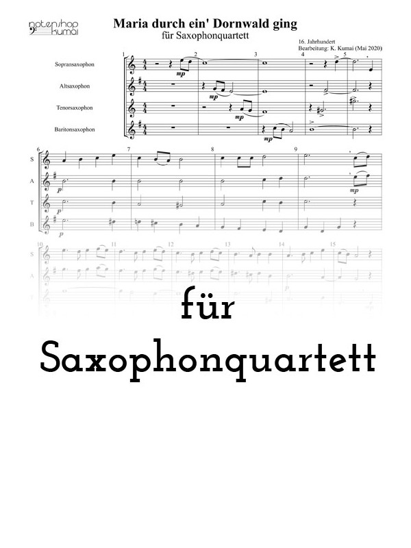 Maria durch ein' Dornwald ging