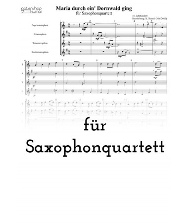 Maria durch ein' Dornwald ging