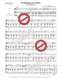 Die Blümelein, sie schlafen