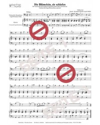 Die Blümelein, sie schlafen