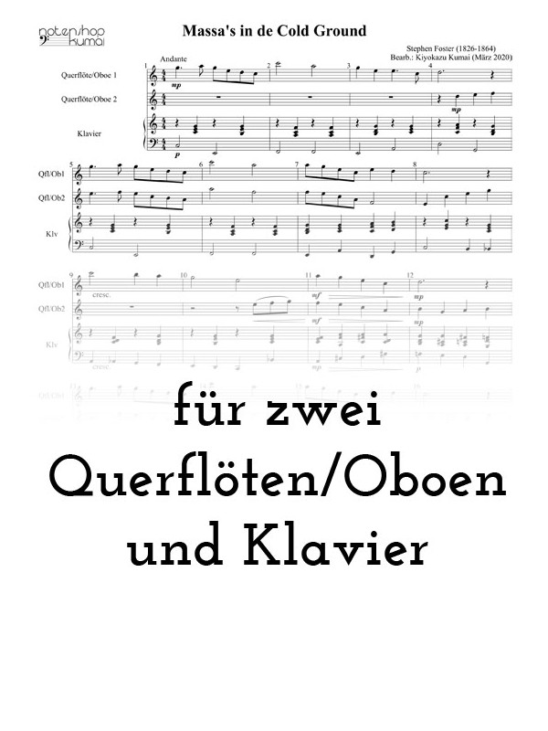 Massa's in de Cold Ground