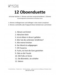 12 leichte Duette