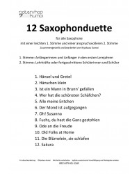 12 leichte Duette