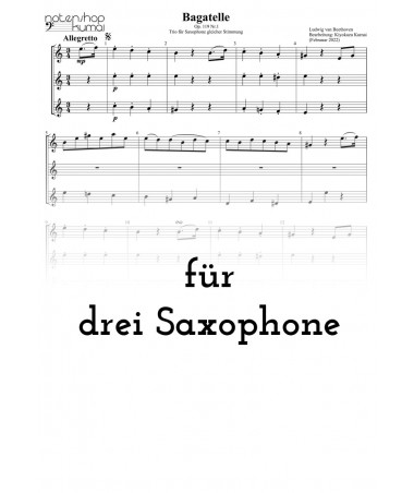 Beethoven Bagatelle op. 119/1