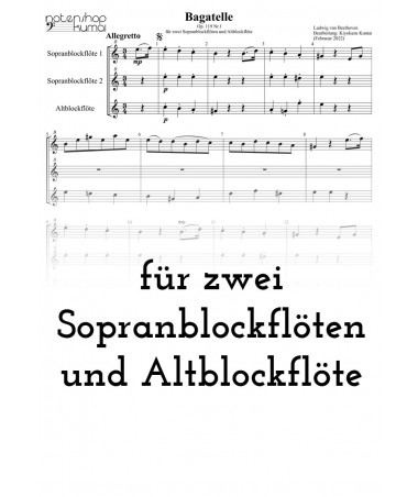 Beethoven Bagatelle op. 119/1