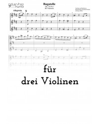 Beethoven Bagatelle op. 119/1