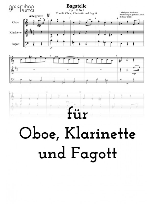 Beethoven Bagatelle op. 119/1