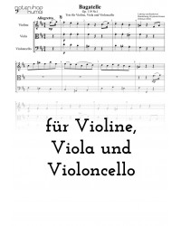 Beethoven Bagatelle op. 119/1