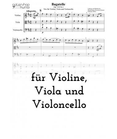 Beethoven Bagatelle op. 119/1