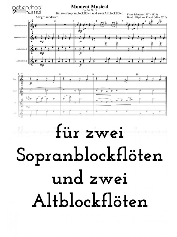 Moment Musical op. 94/3