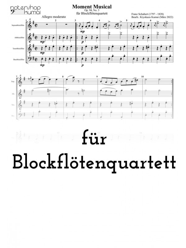 Moment Musical op. 94/3