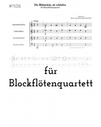 Die Blümelein, sie schlafen