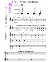 Noten lernen in 10 Tagen (Begleitheft)