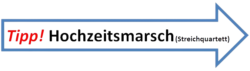 Tipp! Hochzeitsmarsch (Streichquartett)